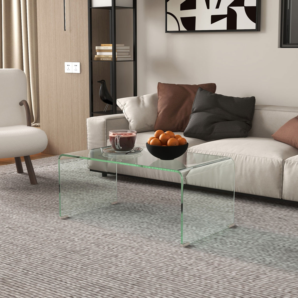 table basse en verre