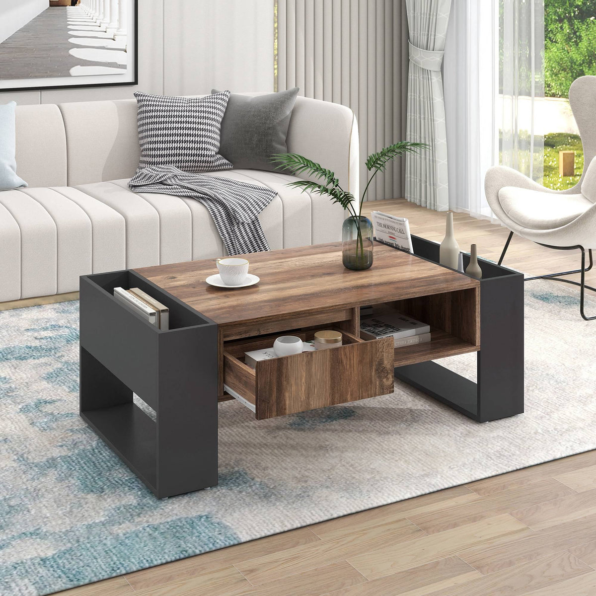 Table basse en bois